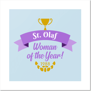 St. Olaf Woman of the Year Posters and Art